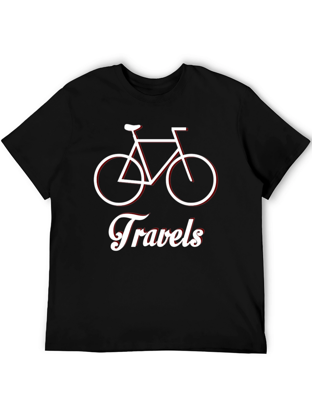 Travels Bicycle Graphic T-Shirt
