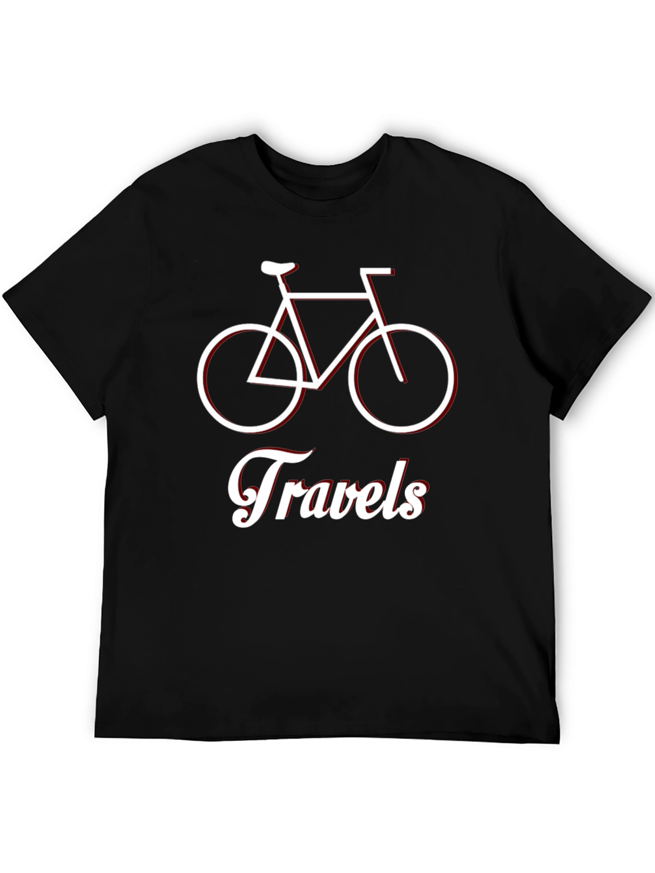 Travels Bicycle Graphic T-Shirt