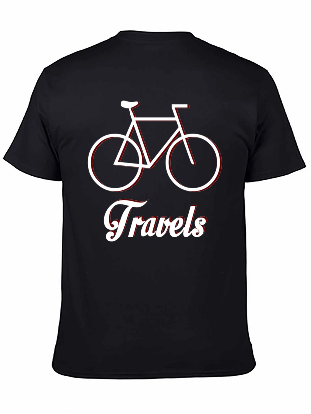 Travels Bicycle Graphic T-Shirt
