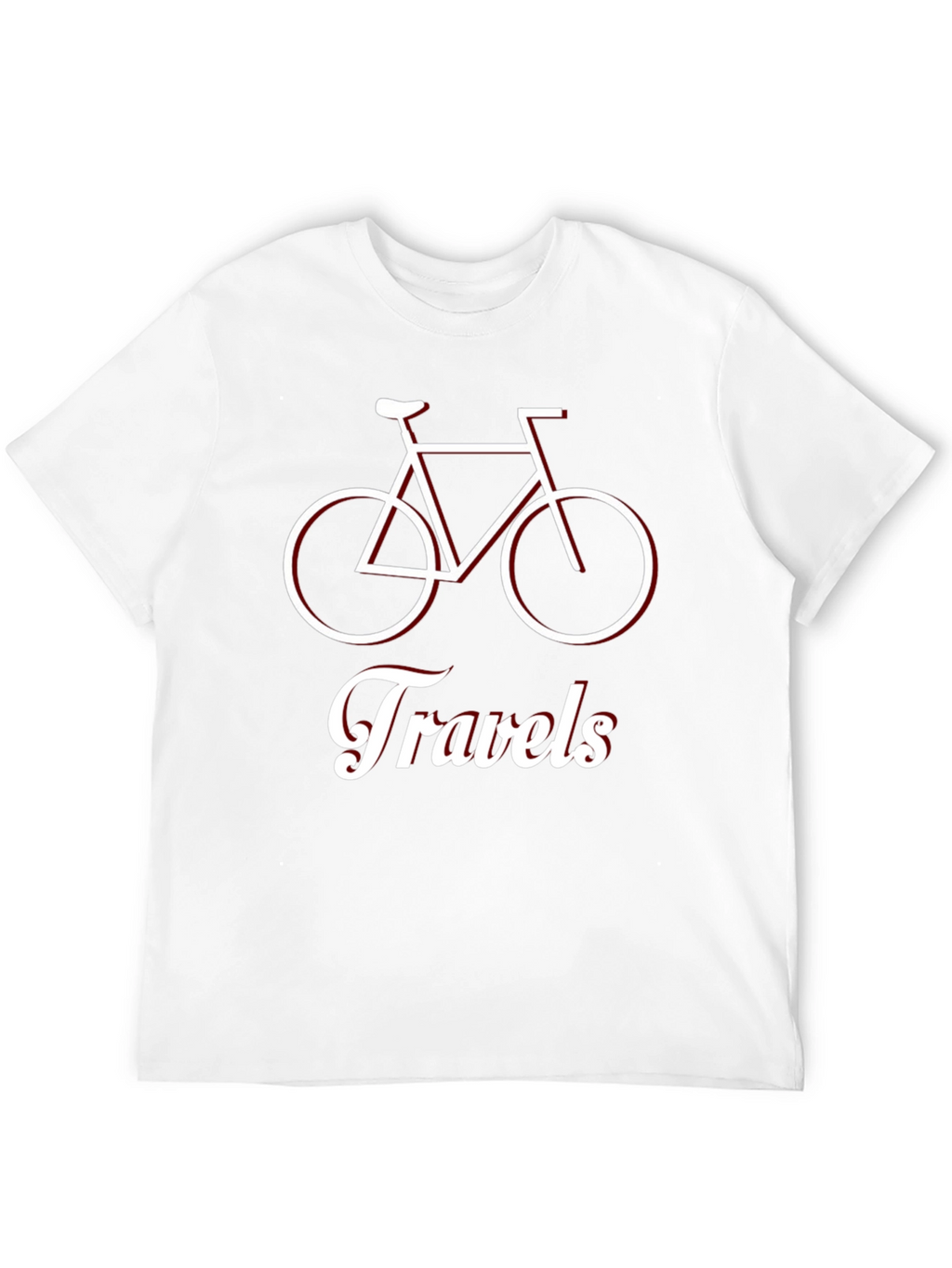 Travels Bicycle Graphic T-Shirt