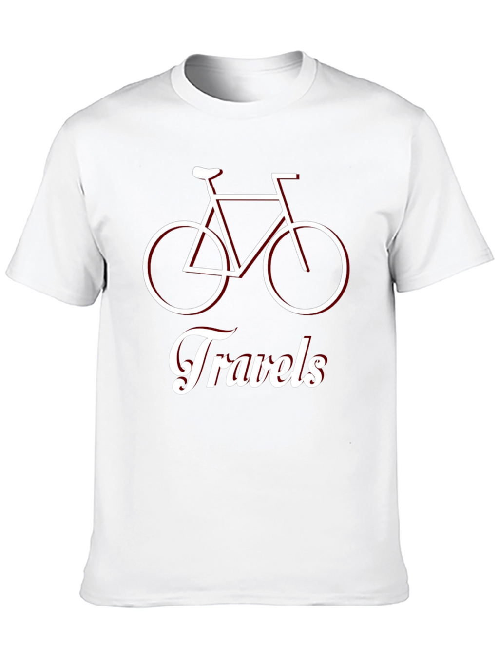 Travels Bicycle Graphic T-Shirt