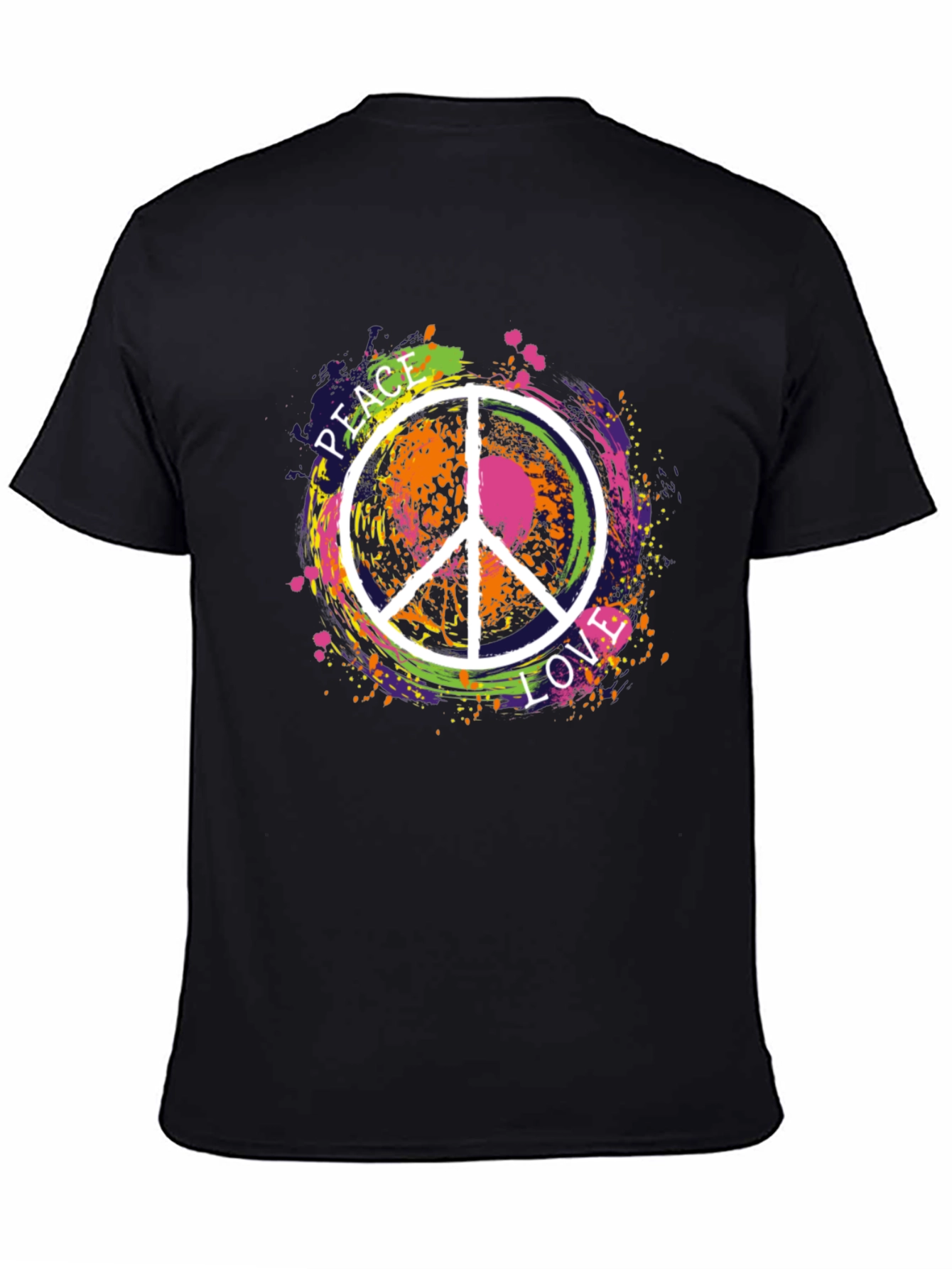 Peace & Love T-Shirt - Retro Graphic Tee