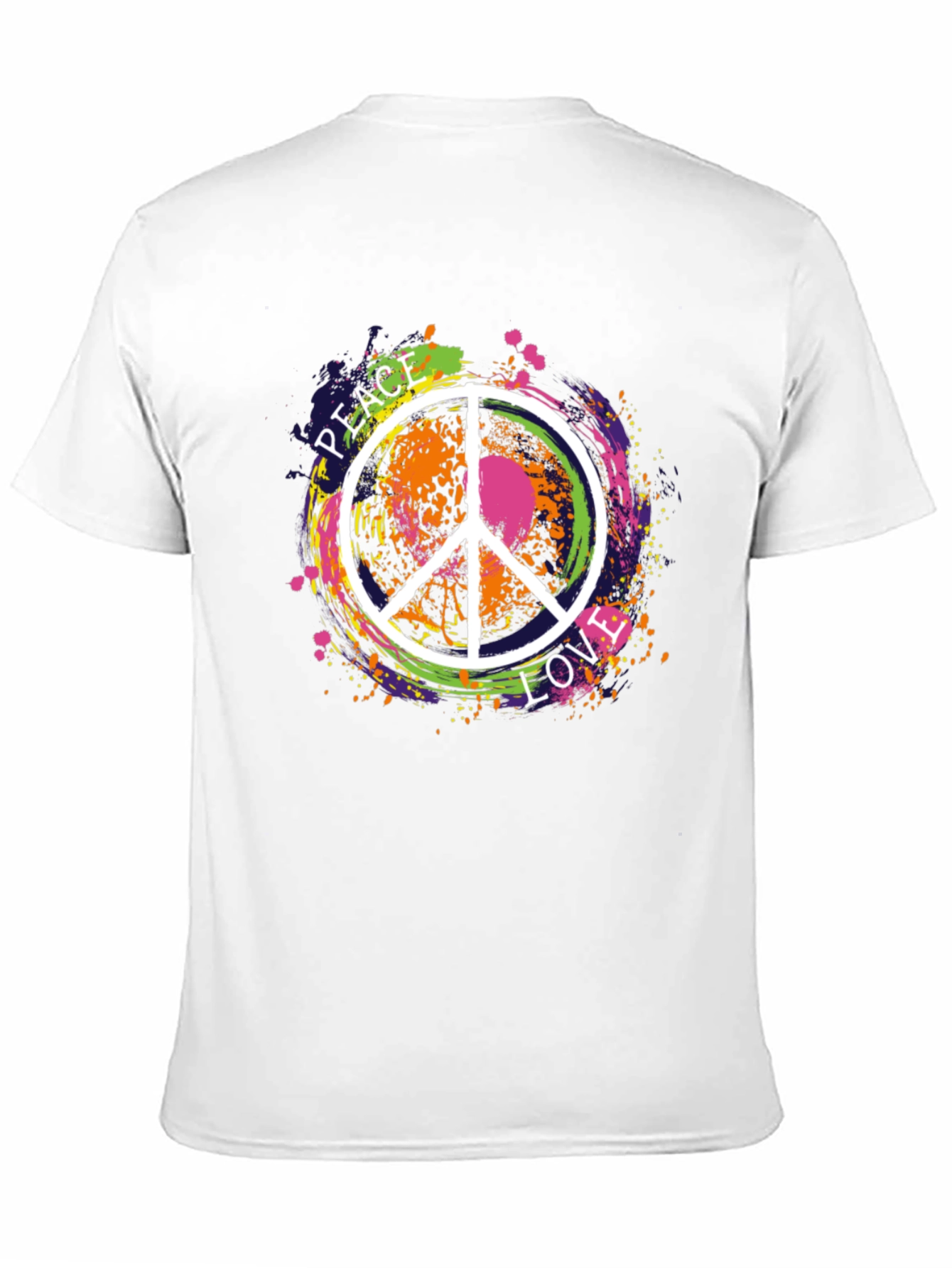 Peace & Love T-Shirt - Retro Graphic Tee