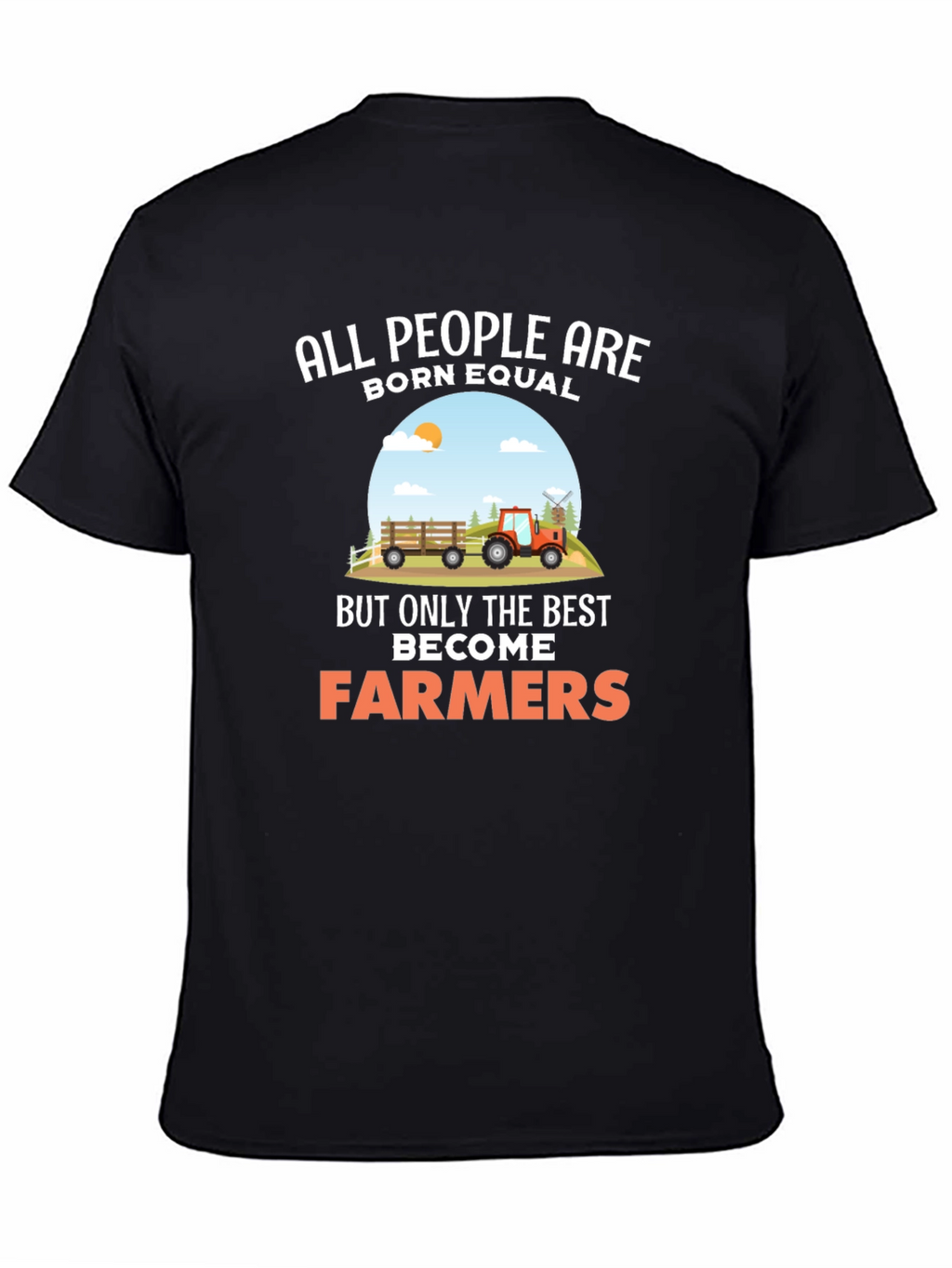 Farmer Graphic Tee: All People Are Born Equal