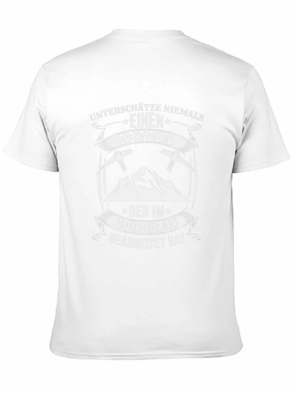 Miner T-Shirt: Dont Underestimate the Man