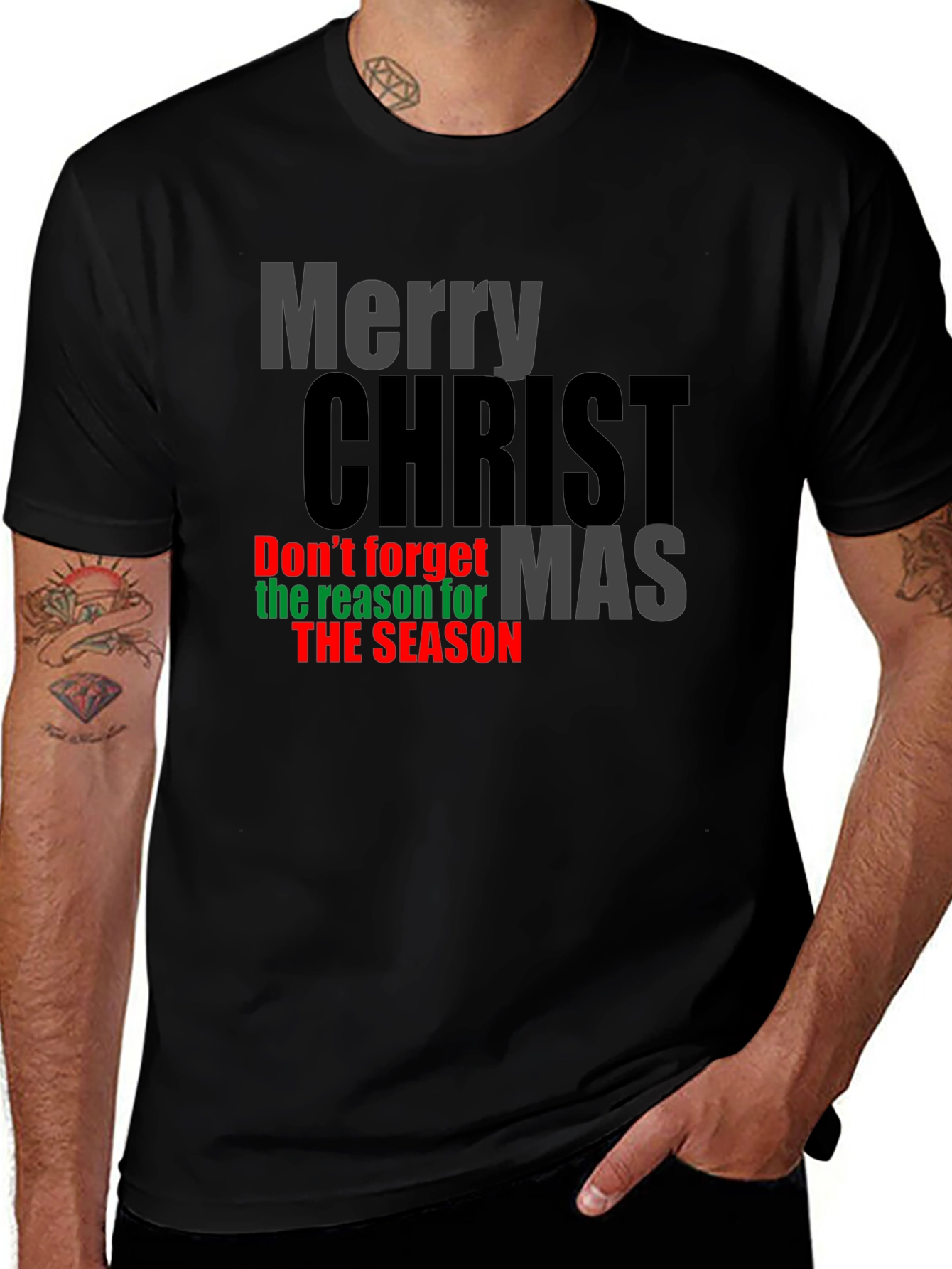 Merry Christ Mas Reason for the Season T-Shirt