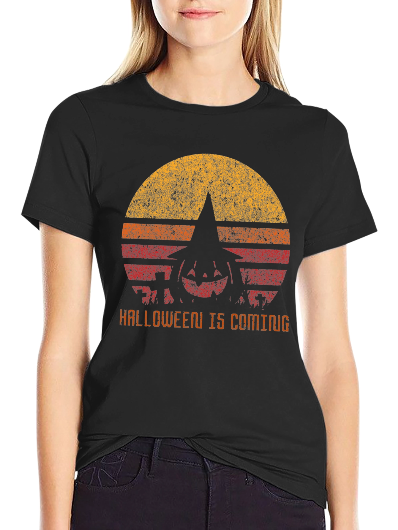 Halloween is Coming Graphic Tee