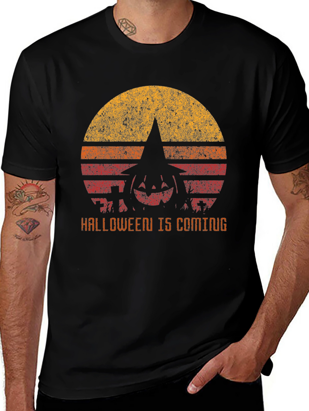 Halloween is Coming Graphic Tee