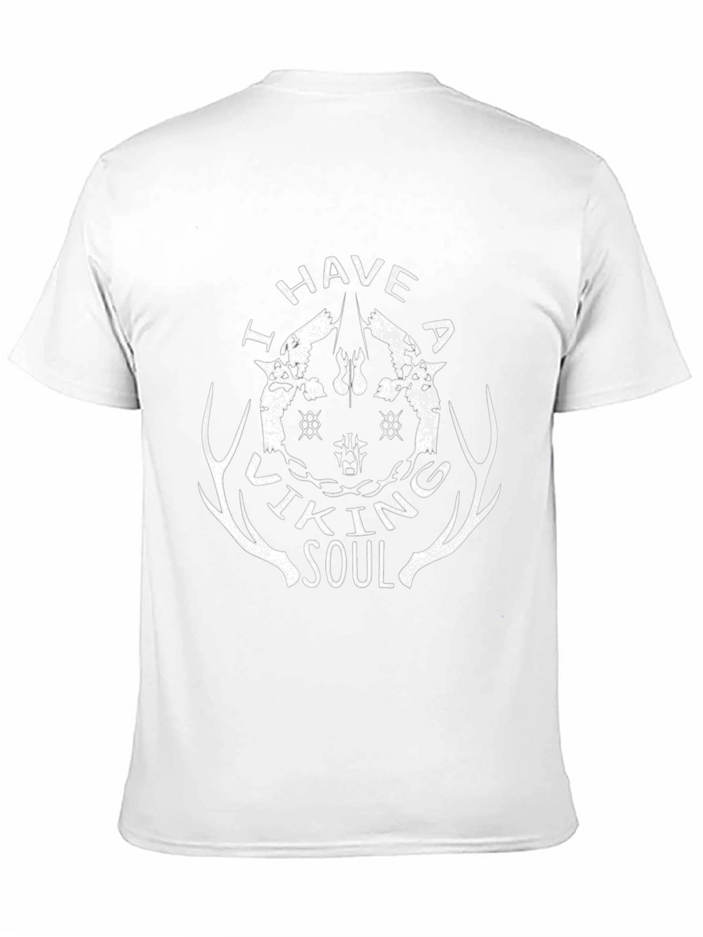 Viking Soul Graphic T-Shirt - Black