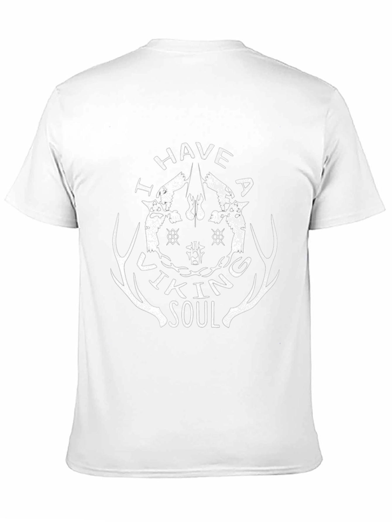 Viking Soul Graphic T-Shirt - Black