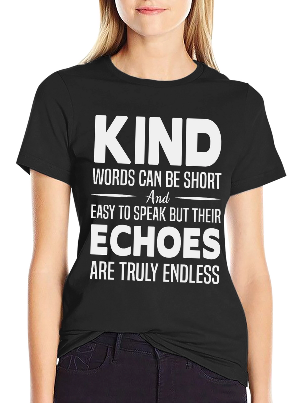 Kind Words T-Shirt - Motivational Graphic Tee