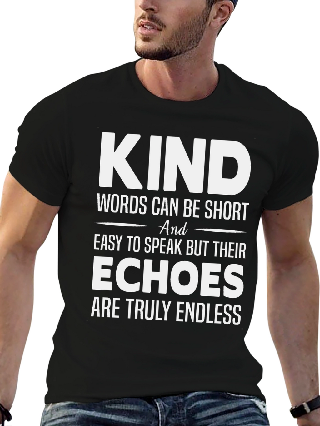 Kind Words T-Shirt - Motivational Graphic Tee