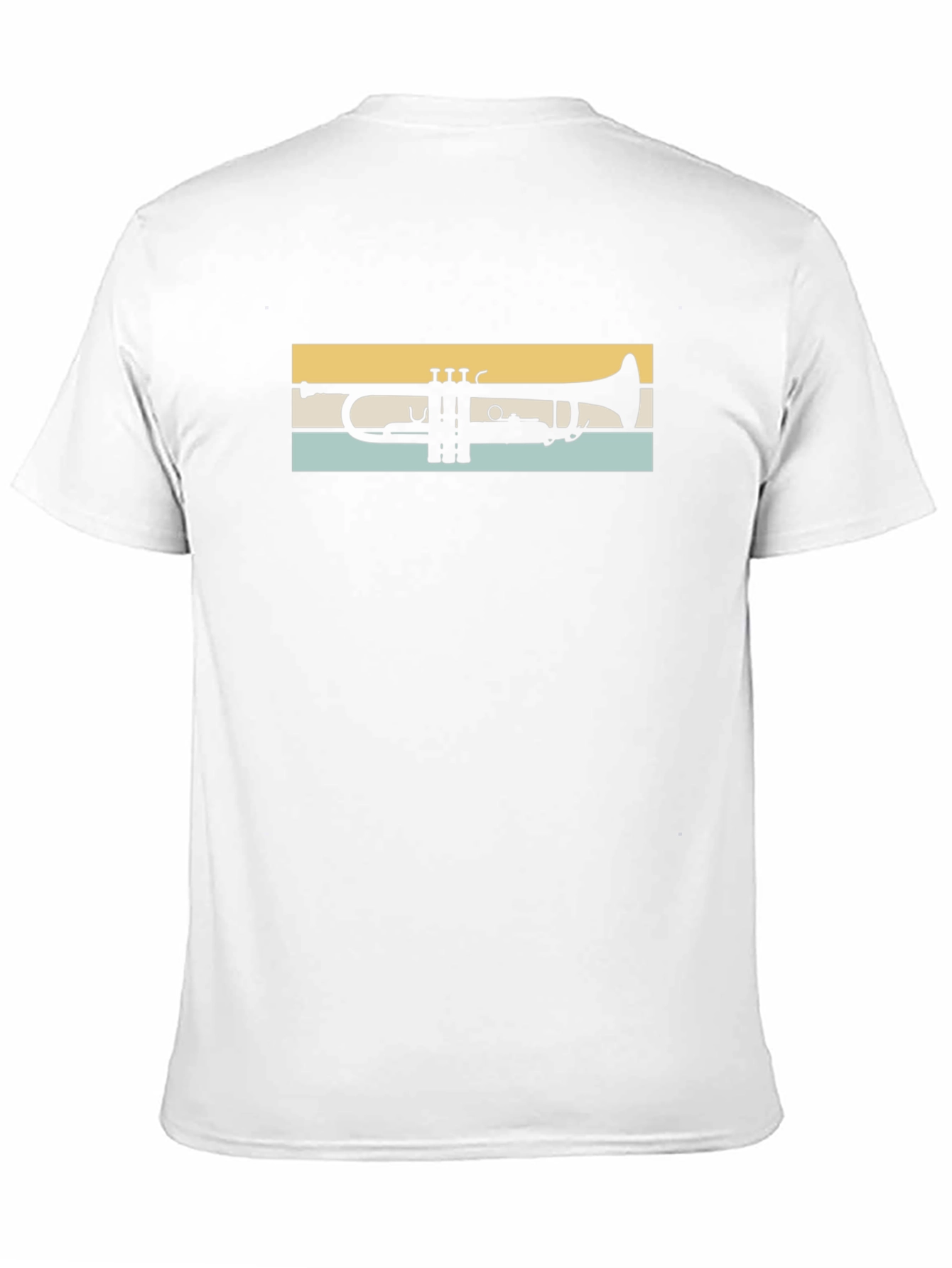 Trumpet Silhouette Graphic Tee