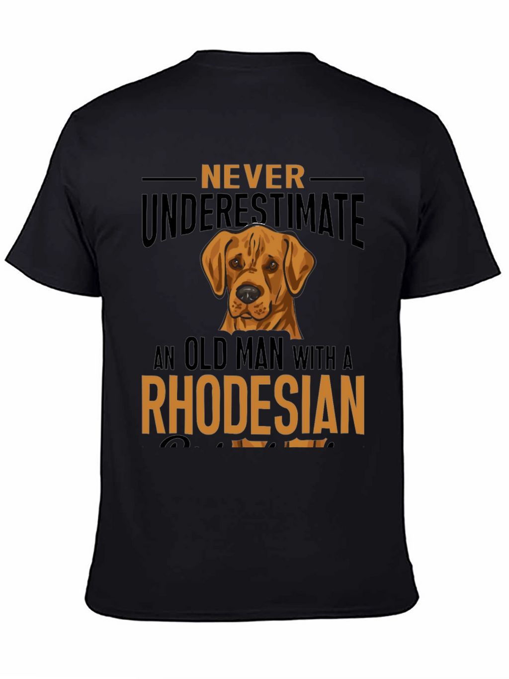Rhodesian Ridgeback Old Man T-Shirt