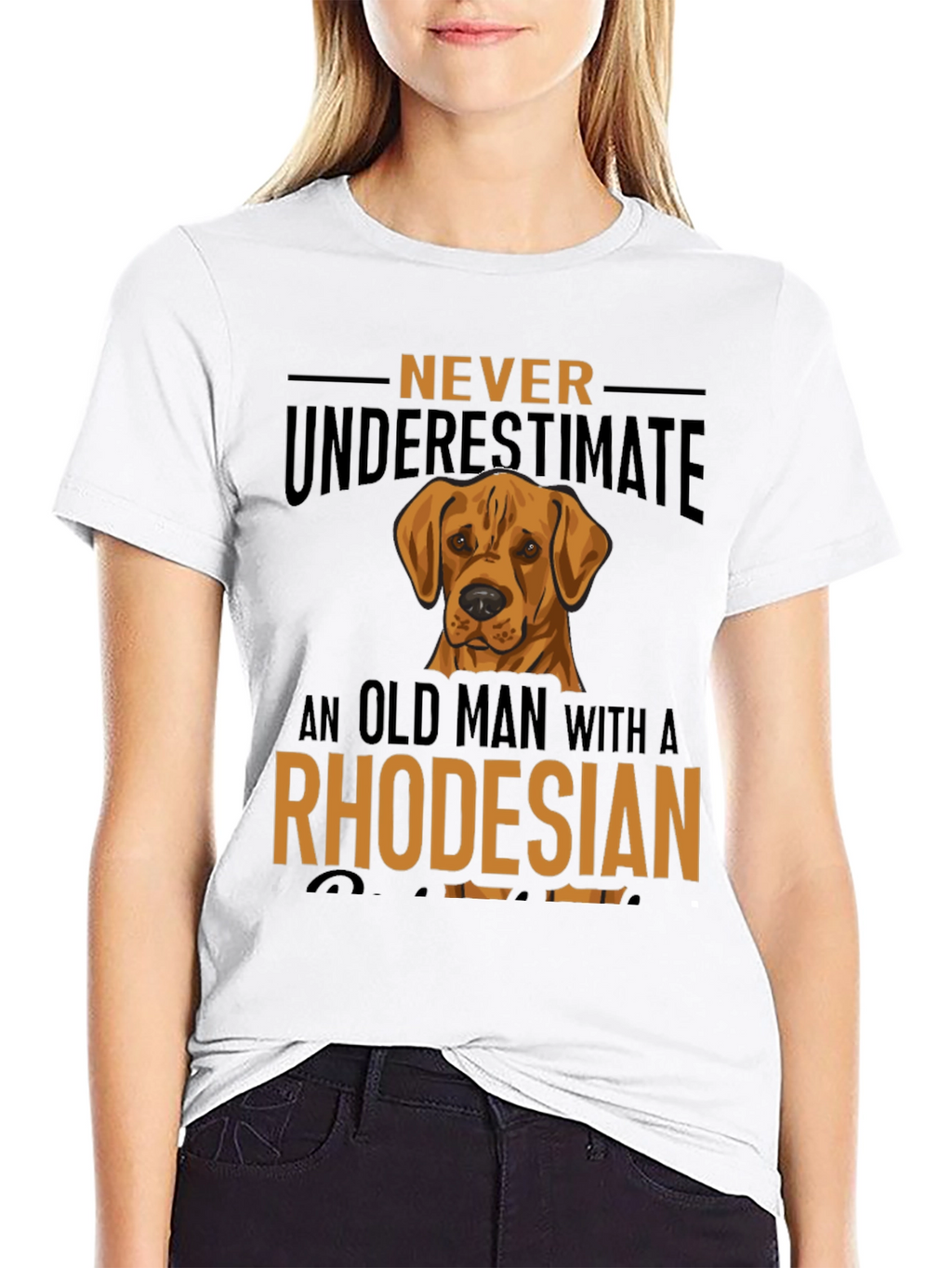 Rhodesian Ridgeback Old Man T-Shirt