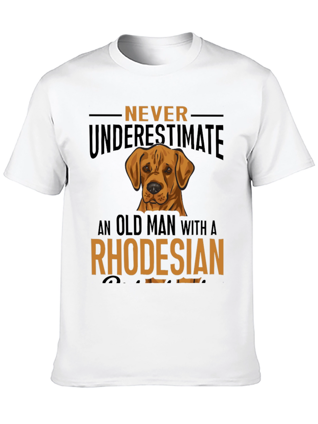 Rhodesian Ridgeback Old Man T-Shirt