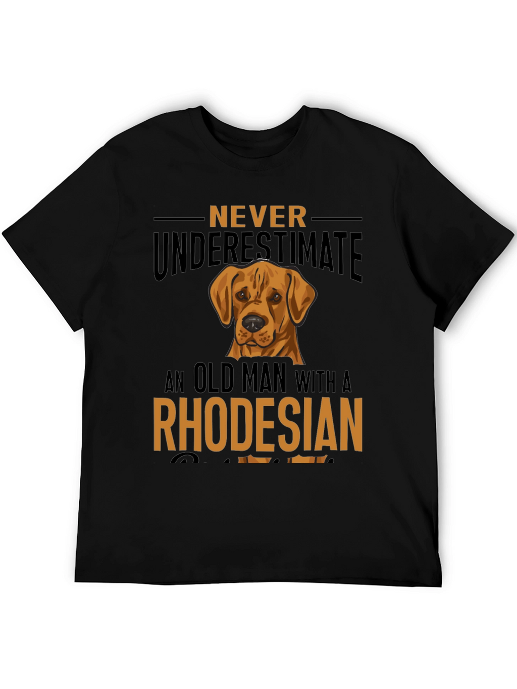 Rhodesian Ridgeback Old Man T-Shirt