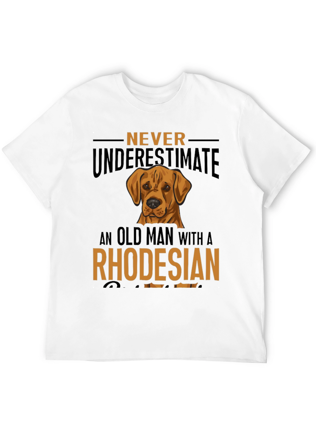 Rhodesian Ridgeback Old Man T-Shirt