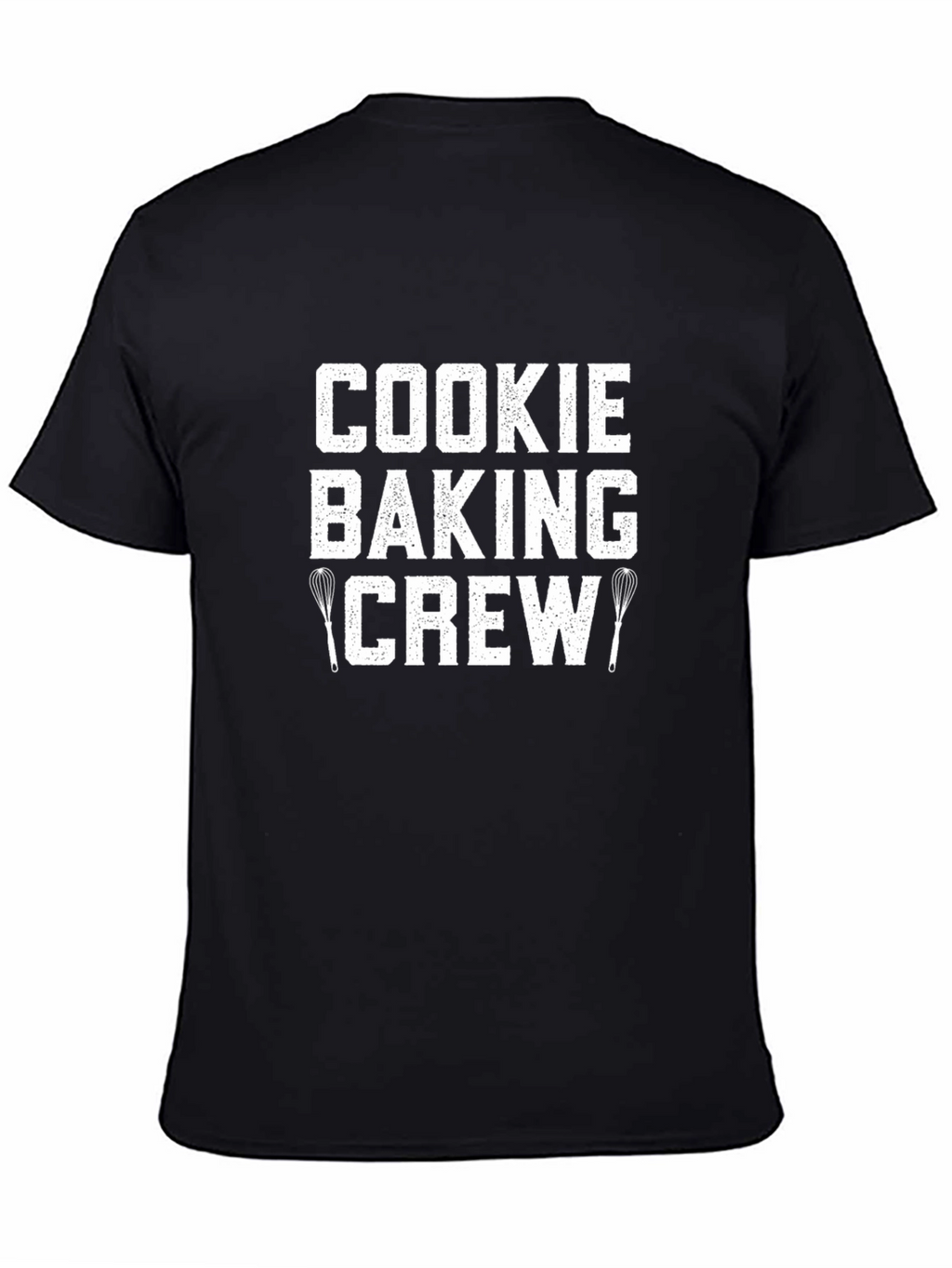 Cookie Baking Crew T-Shirt - Black Short Sleeve