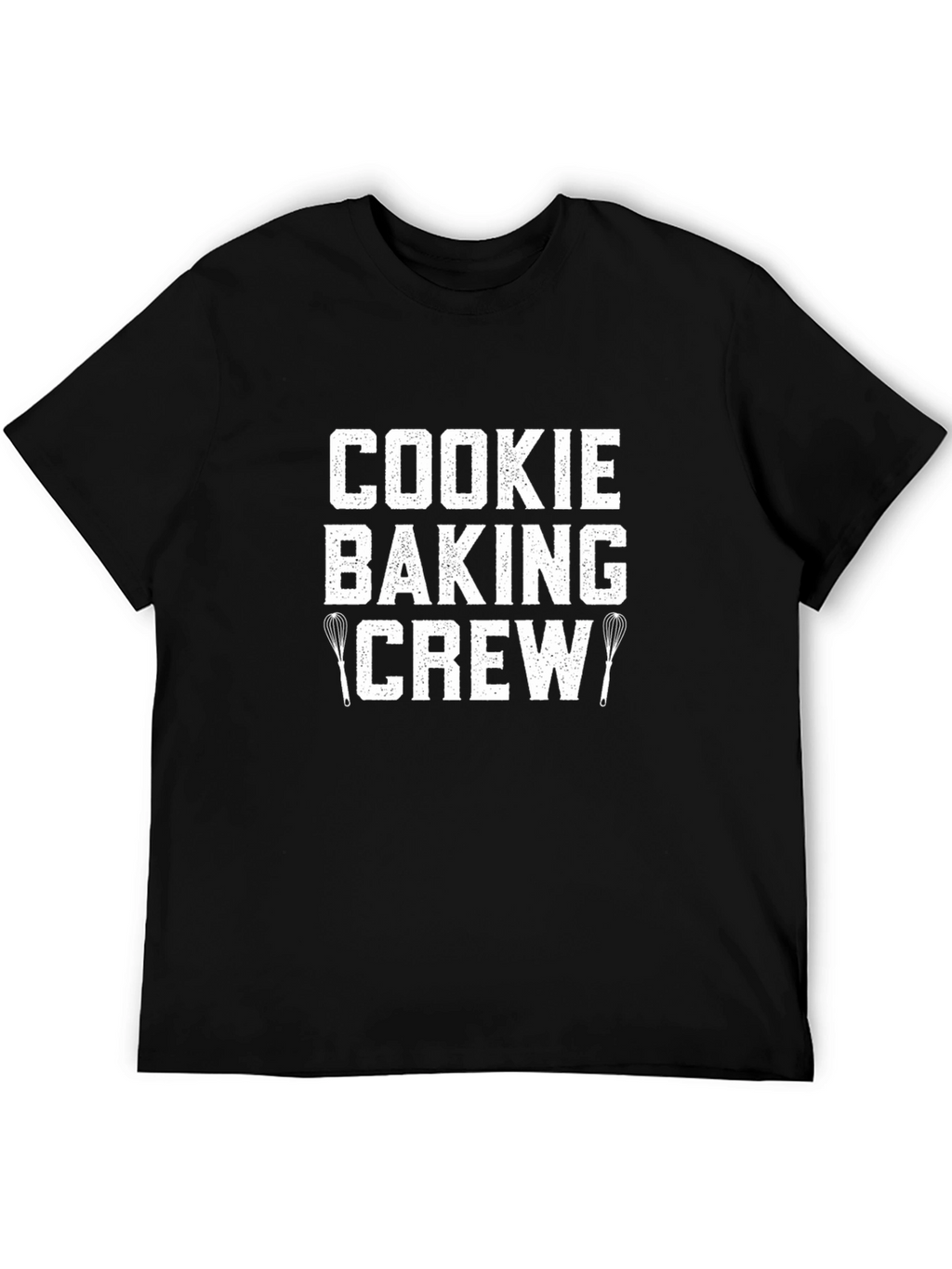 Cookie Baking Crew T-Shirt - Black Short Sleeve