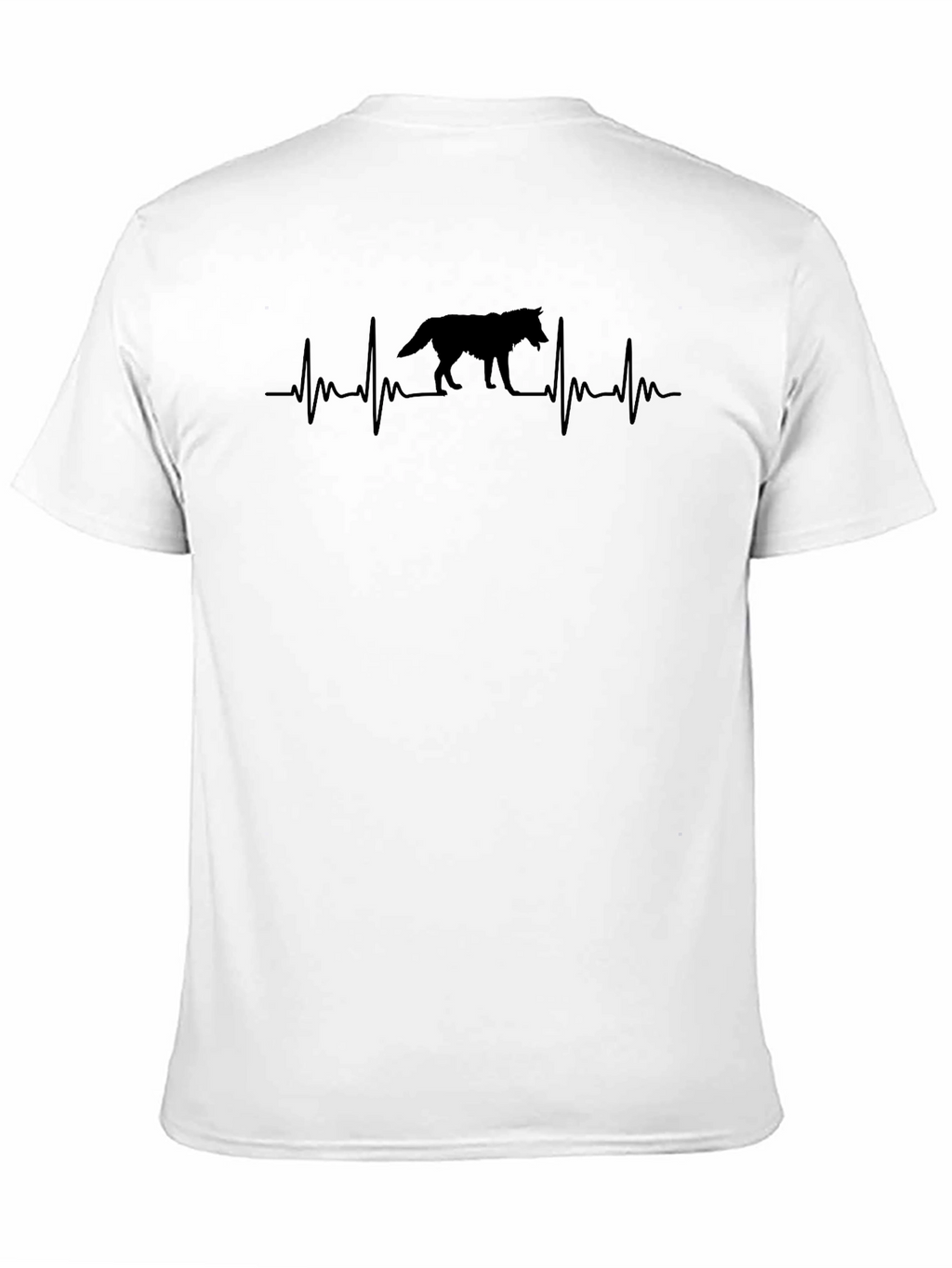 Wolf Heartbeat T-Shirt - Animal Lover Tee