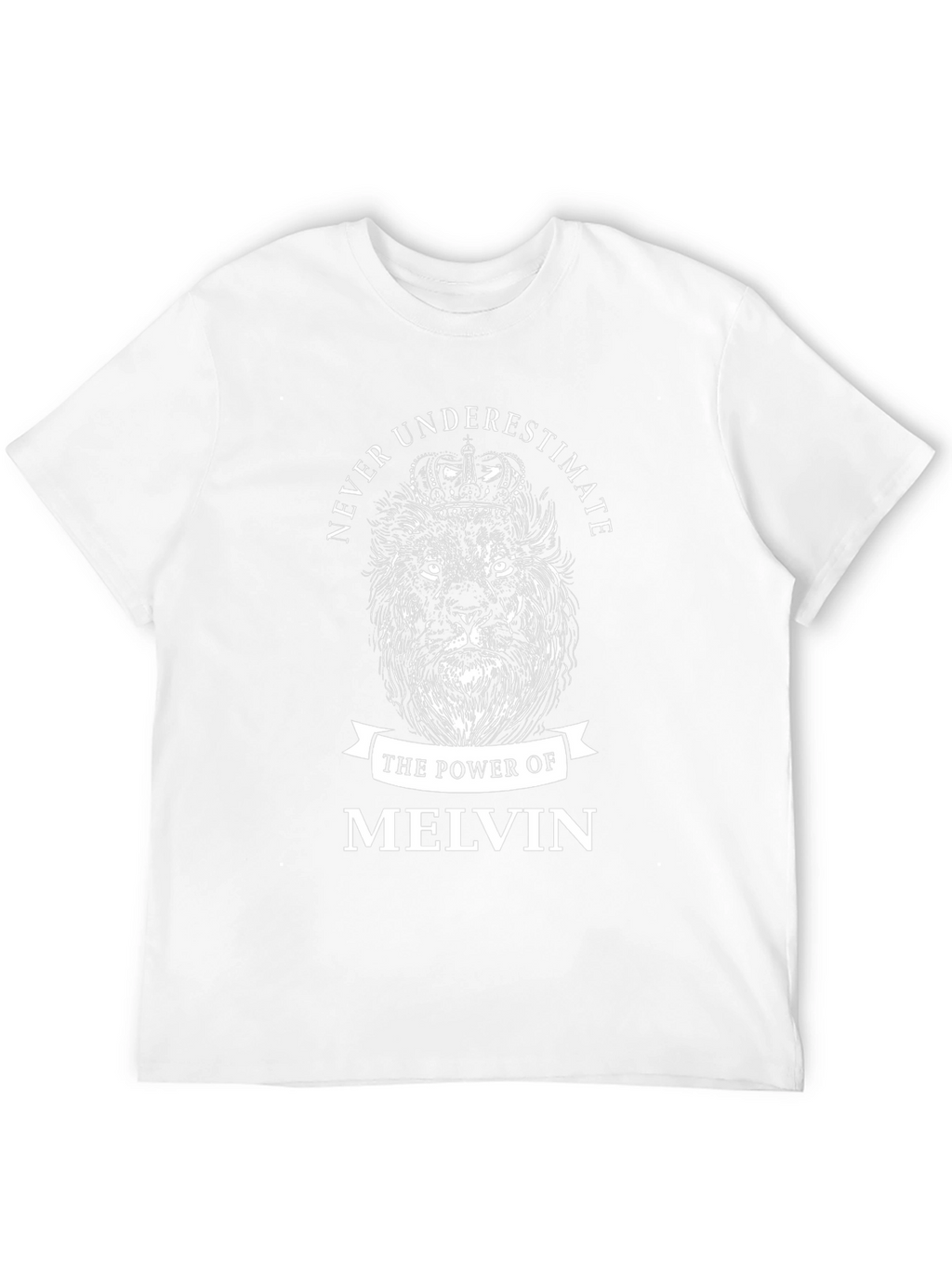 Never Underestimate Melvin Lion Graphic Tee