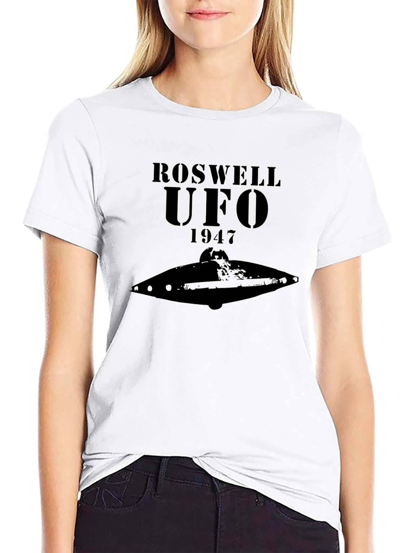 Roswell UFO 1947 Graphic T-Shirt