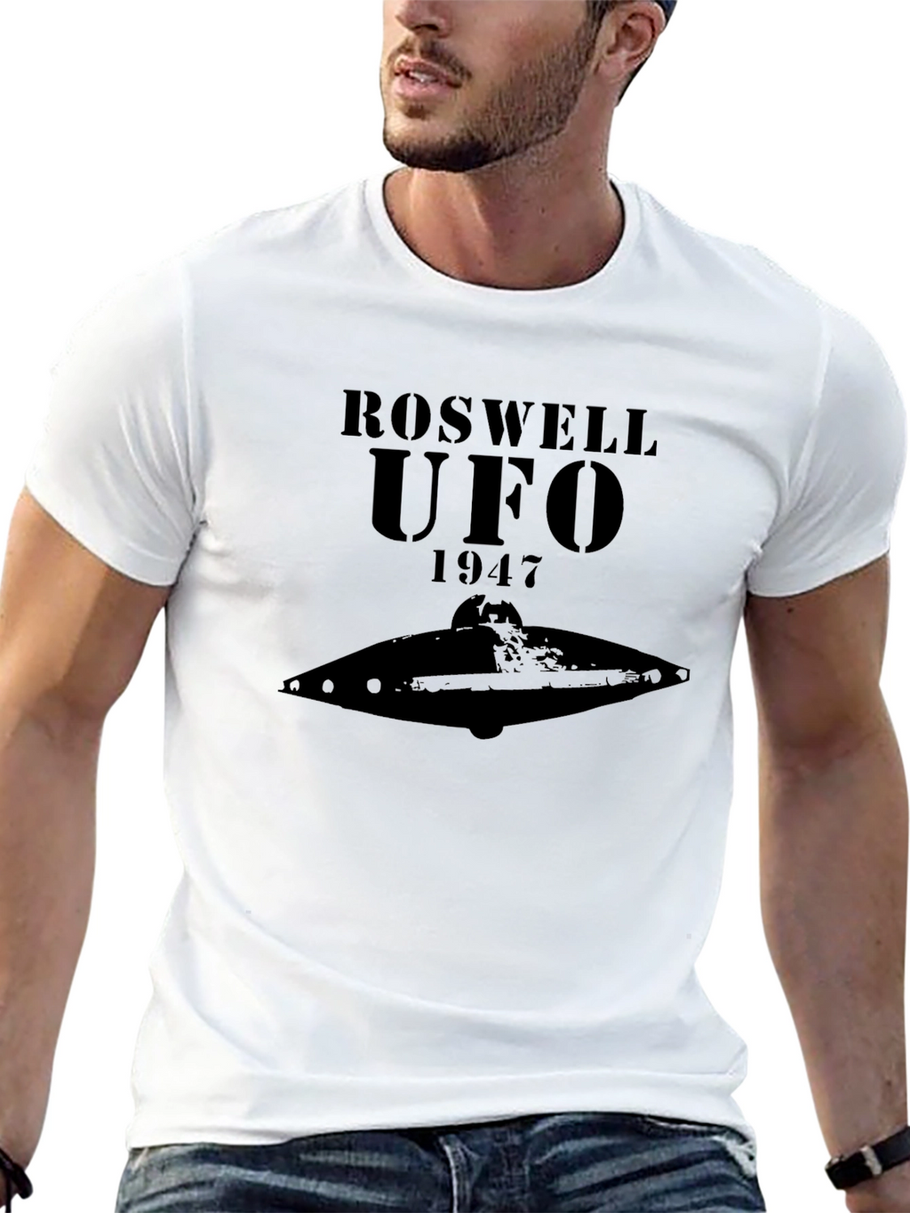 Roswell UFO 1947 Graphic T-Shirt