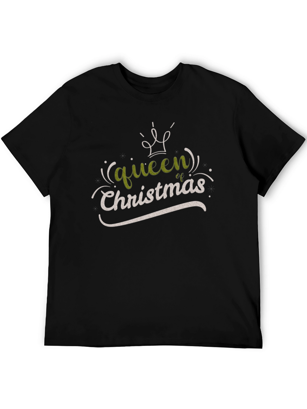 Queen of Christmas Graphic Tee - Holiday Cheer