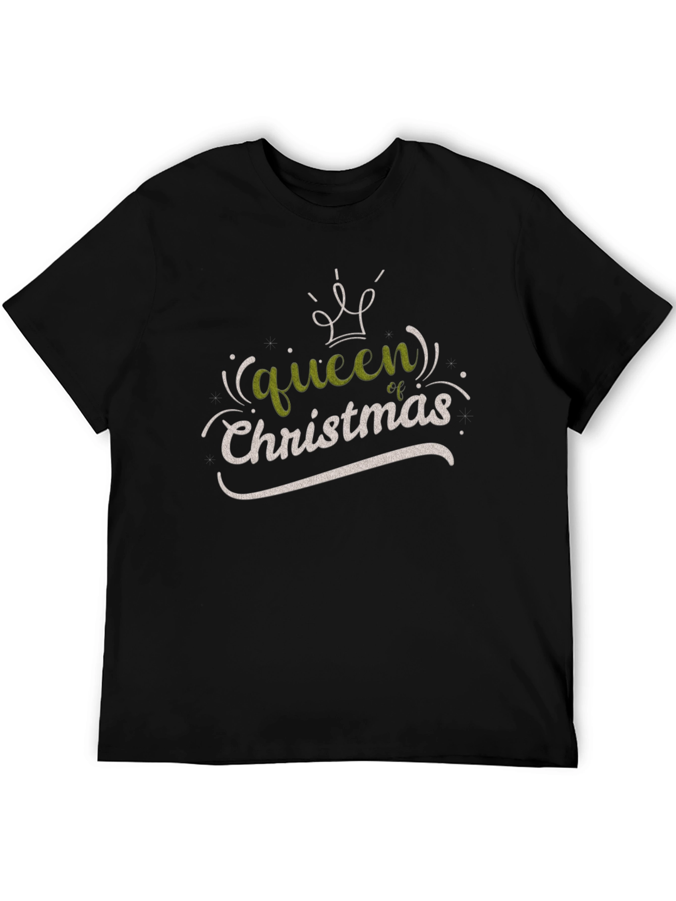 Queen of Christmas Graphic Tee - Holiday Cheer