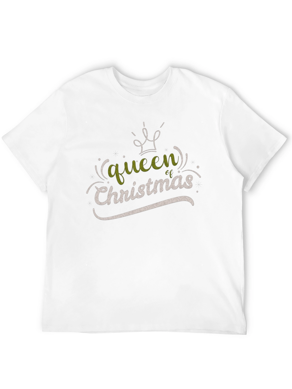 Queen of Christmas Graphic Tee - Holiday Cheer