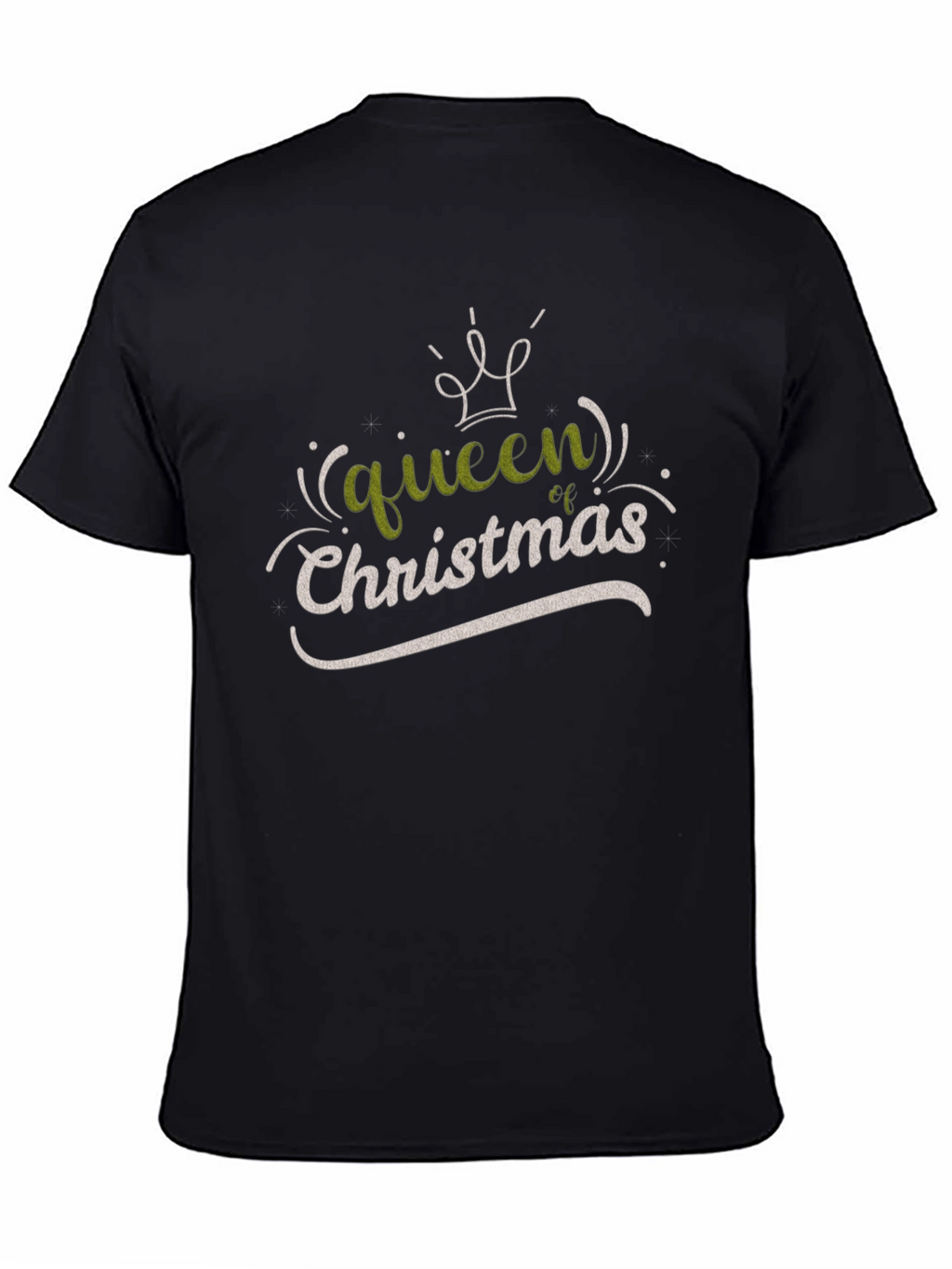 Queen of Christmas Graphic Tee - Holiday Cheer