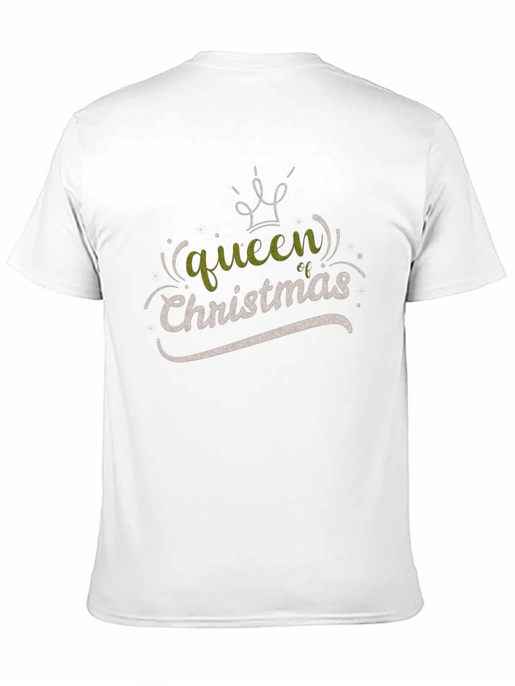 Queen of Christmas Graphic Tee - Holiday Cheer
