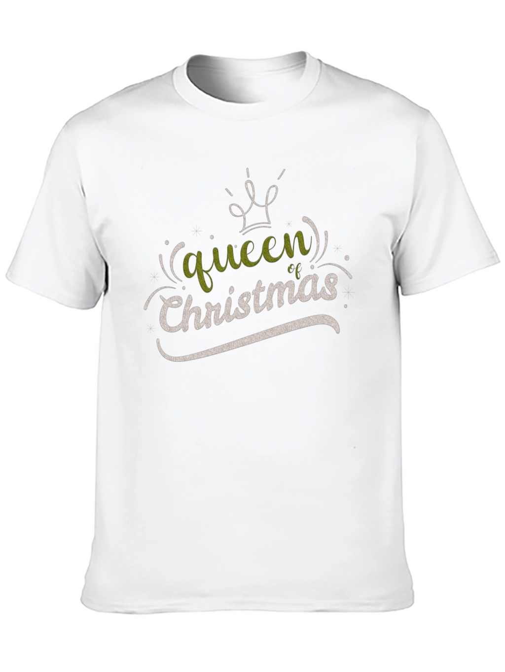 Queen of Christmas Graphic Tee - Holiday Cheer