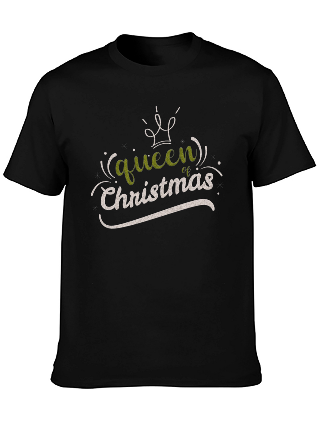Queen of Christmas Graphic Tee - Holiday Cheer