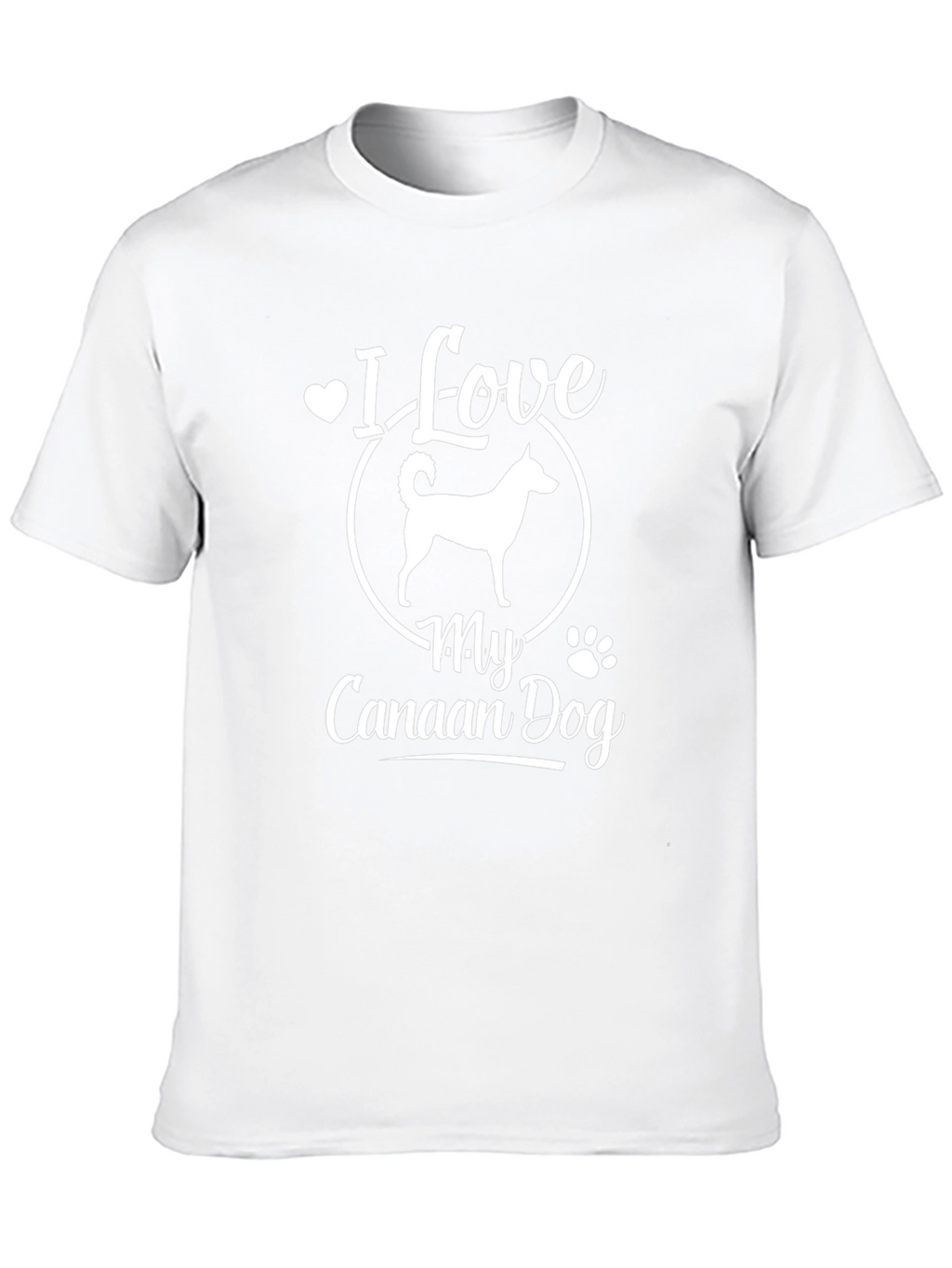 I Love My Canaan Dog T-Shirt - Unisex