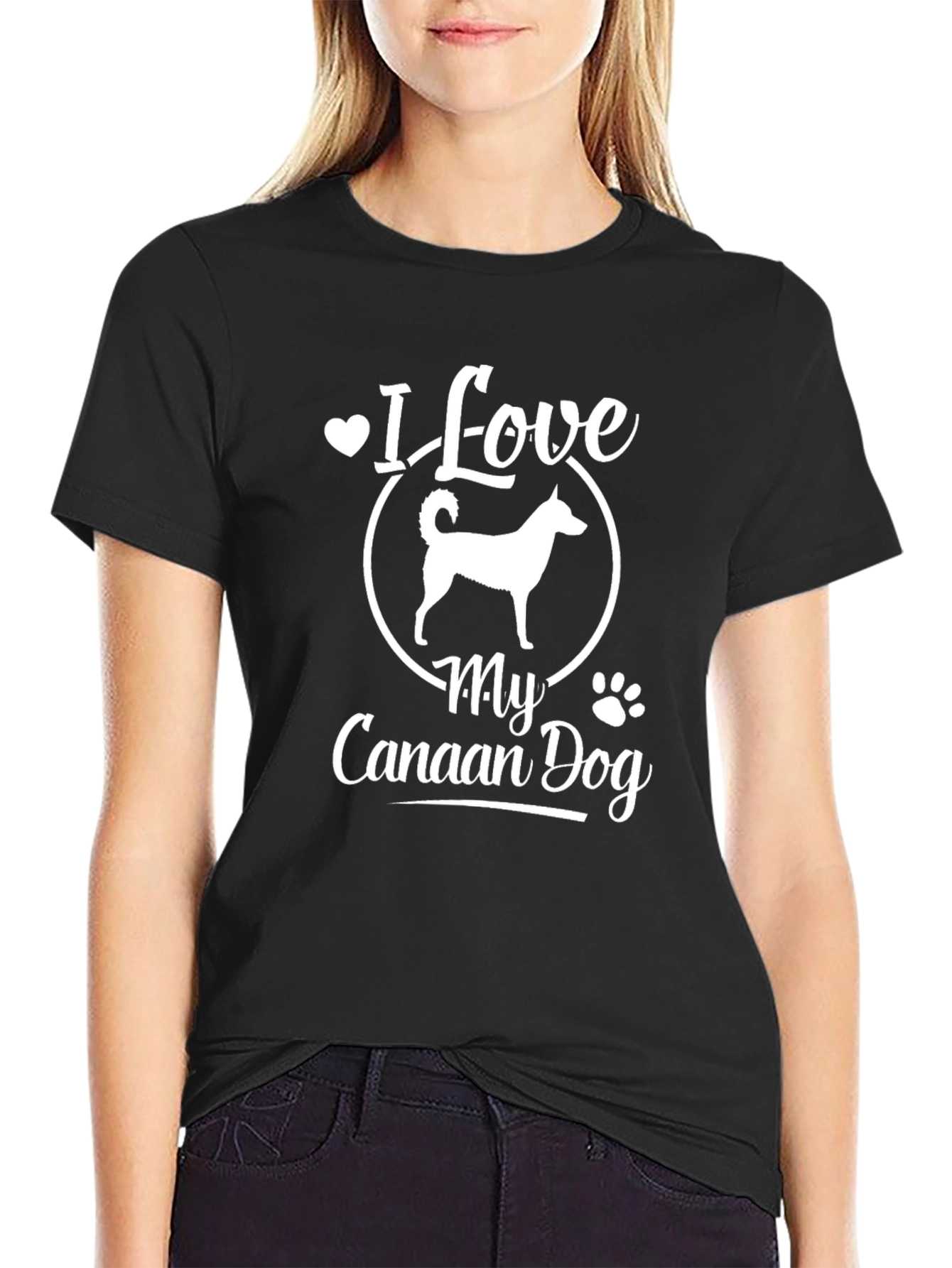 I Love My Canaan Dog T-Shirt - Unisex