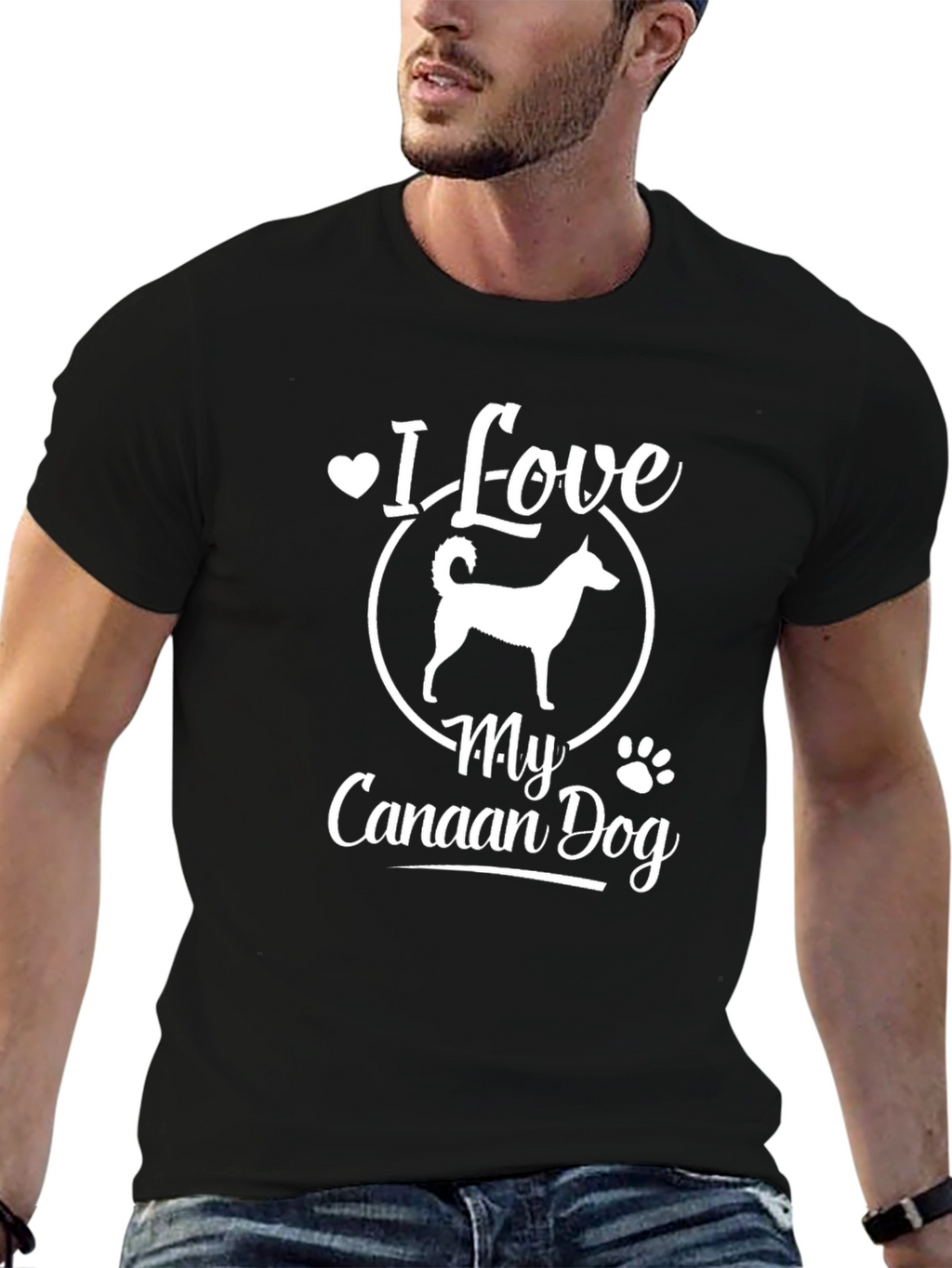 I Love My Canaan Dog T-Shirt - Unisex