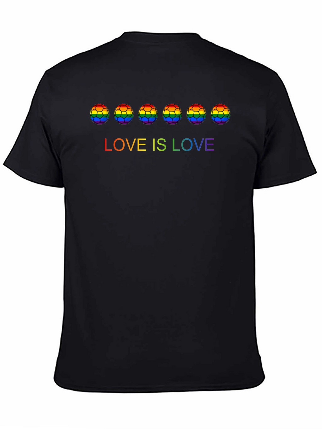 Love is Love LGBTQ+ Pride Soccer T-Shirt