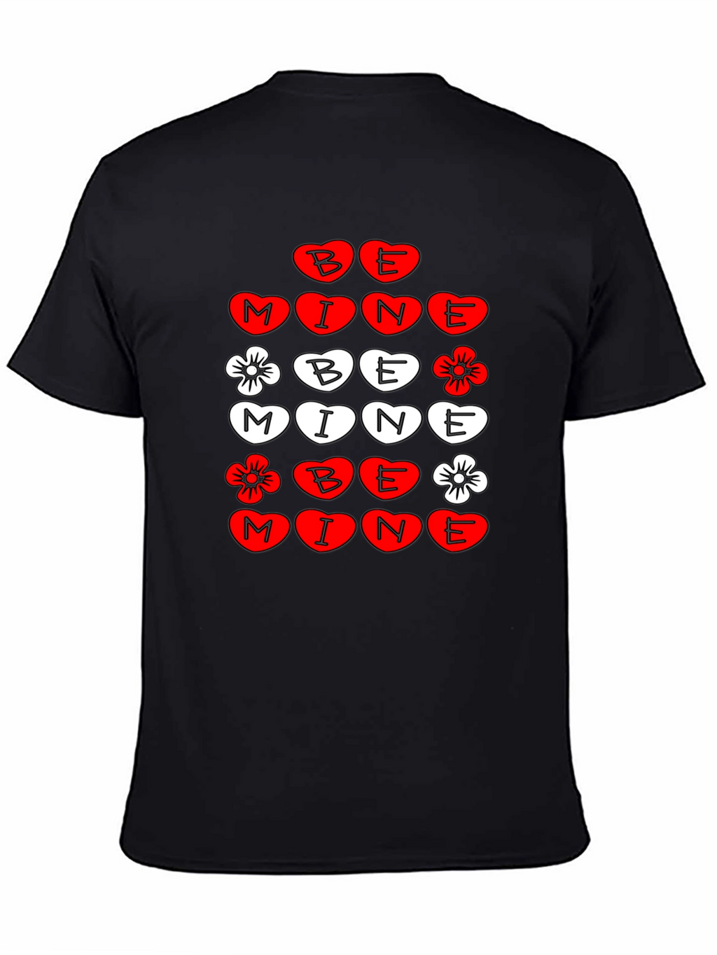Be Mine Valentines Day Graphic T-Shirt