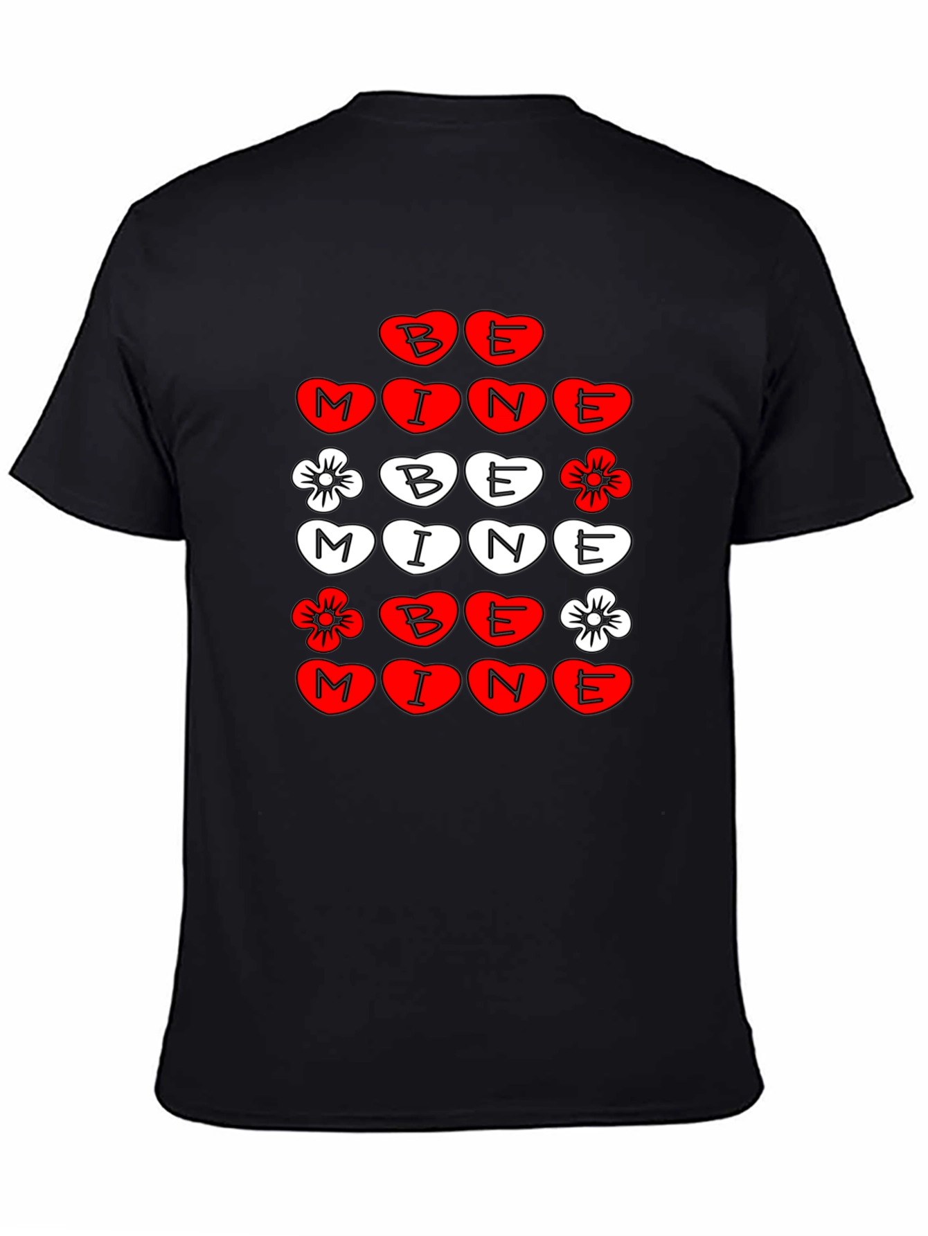 Be Mine Valentines Day Graphic T-Shirt