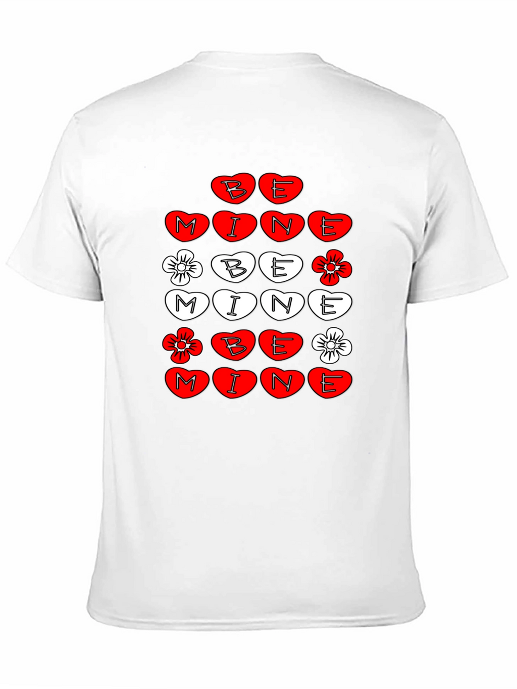 Be Mine Valentines Day Graphic T-Shirt