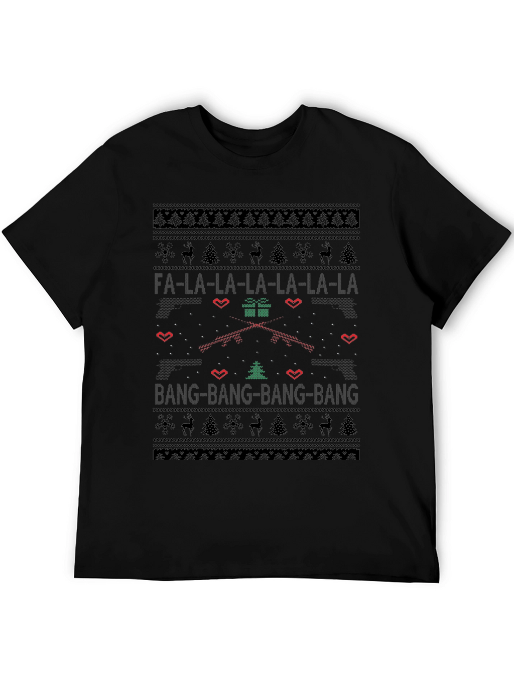 Fa La La Bang Bang Christmas T-Shirt