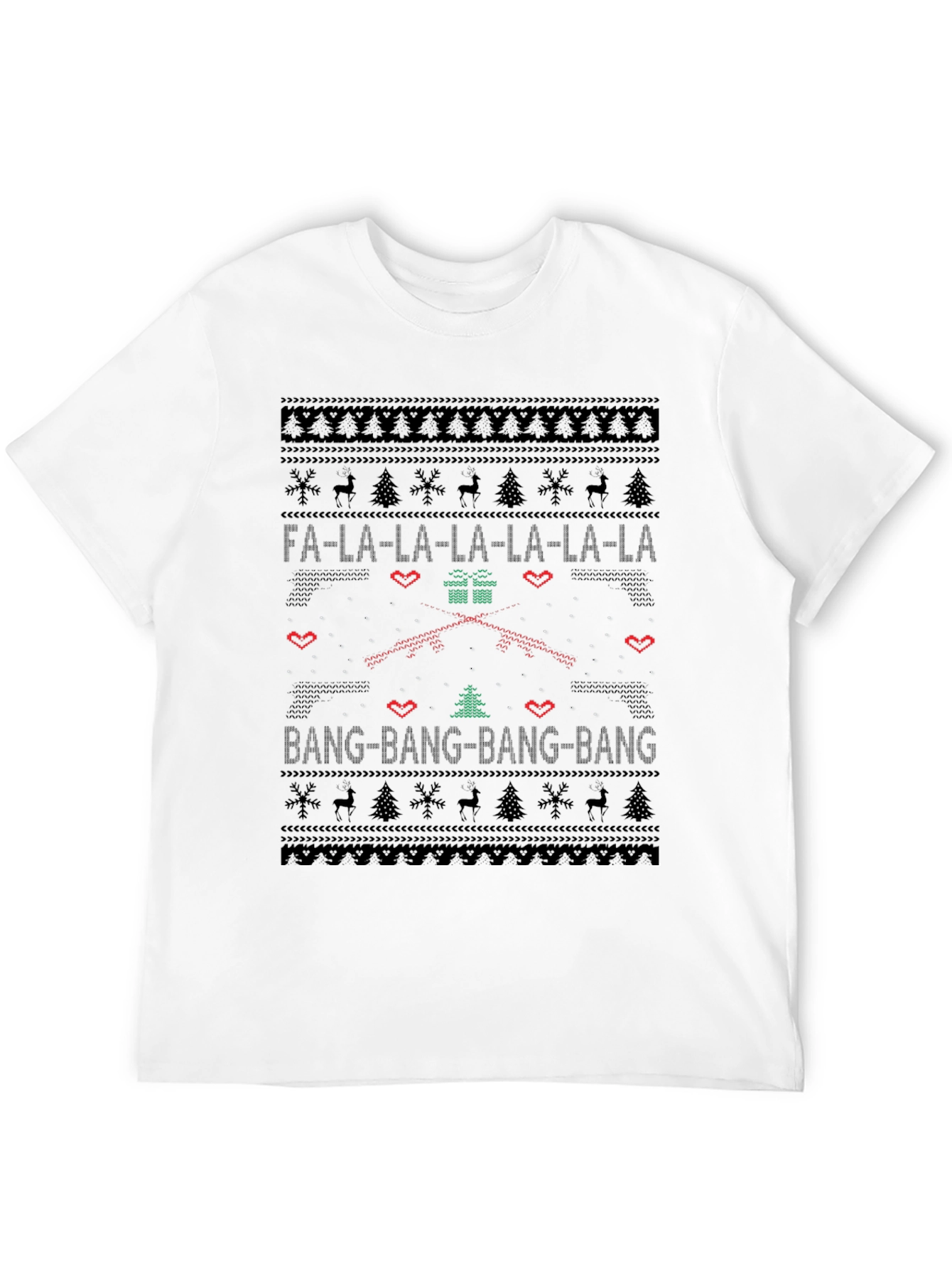 Fa La La Bang Bang Christmas T-Shirt