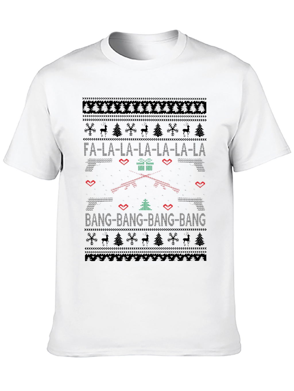 Fa La La Bang Bang Christmas T-Shirt