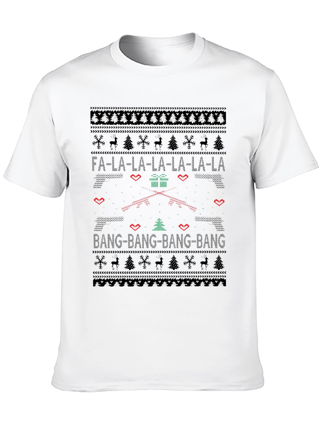 Fa La La Bang Bang Christmas T-Shirt