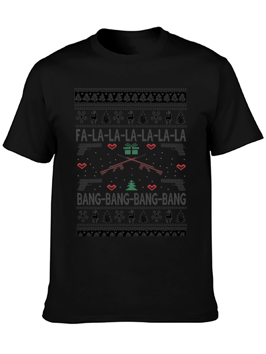 Fa La La Bang Bang Christmas T-Shirt