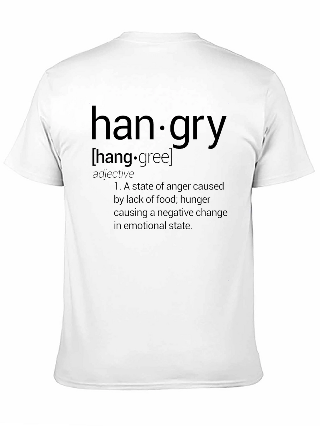 Hangry Definition Graphic T-Shirt