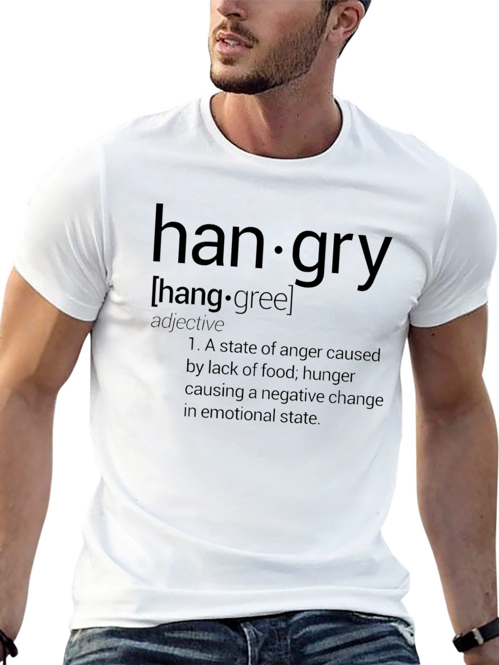 Hangry Definition Graphic T-Shirt