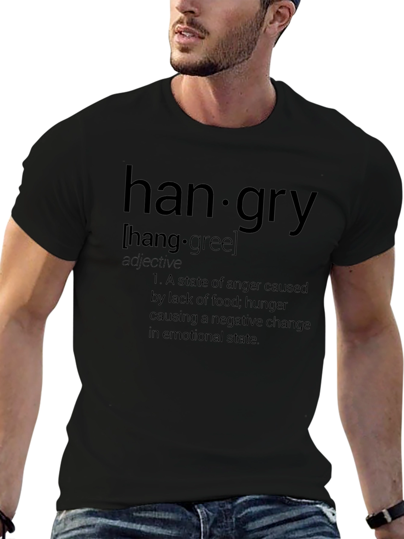 Hangry Definition Graphic T-Shirt